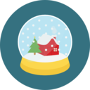 decoration,shapes,christmas,snow,ornament,snow globe,tree